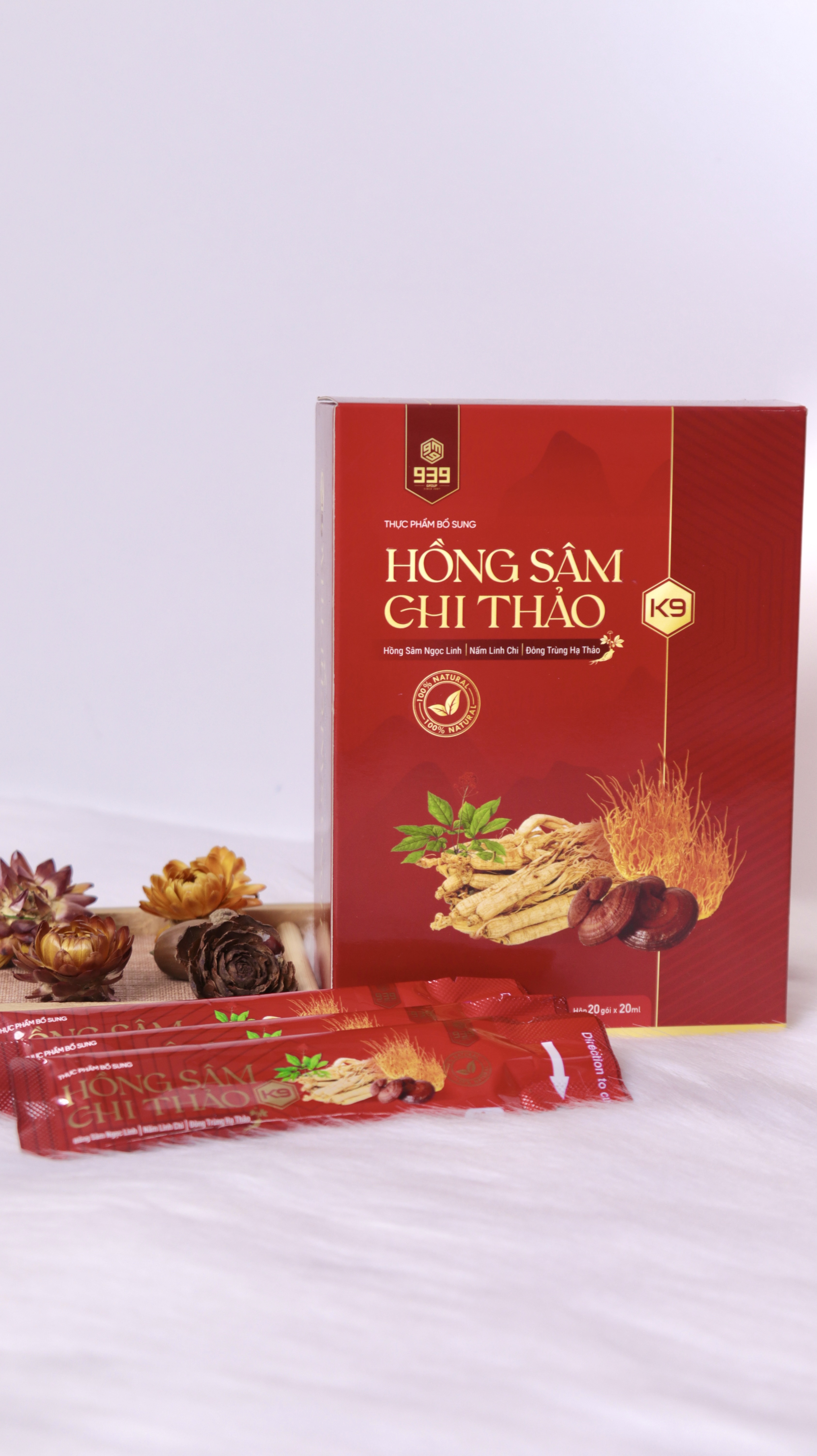 Hồng sâm chi thảo khơi dậy năng lượng cho mùa làm việc cuối năm