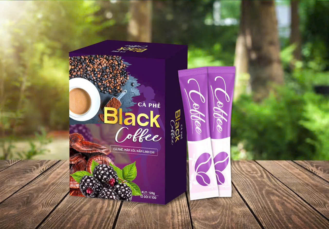 Cà phê mâm xôi, nấm linh chi Herbalgreen