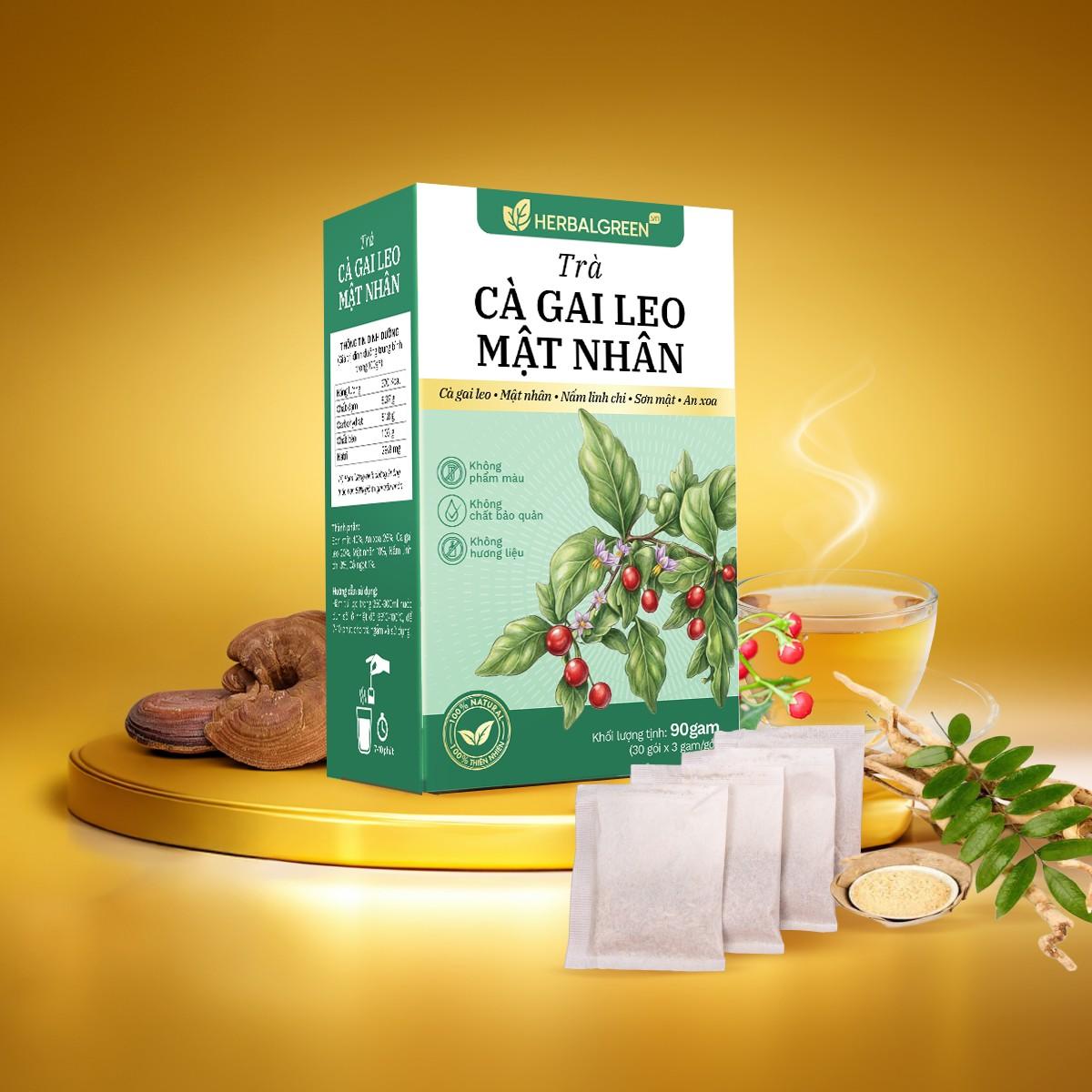 Trà cà gai leo mật nhân